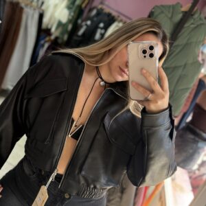 CAMPERA BOMBER BOLSILLO