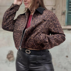 CAMPERA BOMBER PRINT