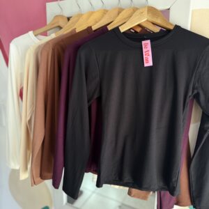 REMERA BASICA M/L