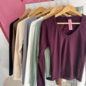 REMERA BASICA ESCOTE V